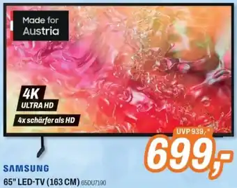 ETech 65" led-tv Angebot