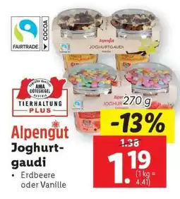 Lidl Alpengut Joghurtgaudi Angebot