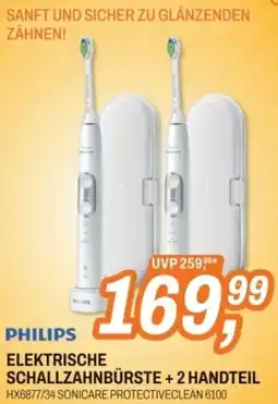 ETech Elektrische schallzahnbürste + 2 handteil Angebot