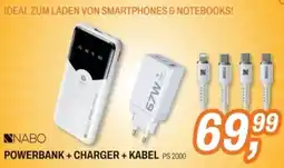 ETech Powerbank + charger + kabel Angebot