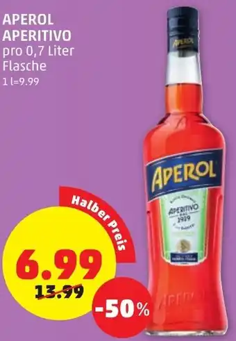 PENNY Aperol Apertivo 0,7 Liter Angebot