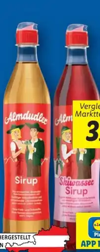 Lidl Almdudler Sirup Angebot