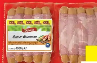 Lidl Dulano Berner Würstel Angebot