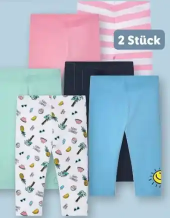 Lidl Lupilu Kleinkinder Capri-Leggings Angebot