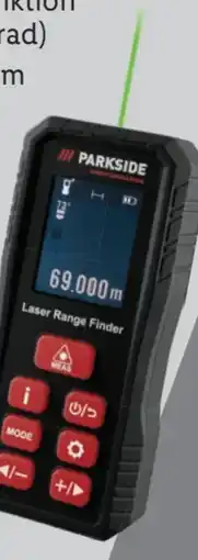 Lidl Parkside Laser-Entfernungsmesser Angebot