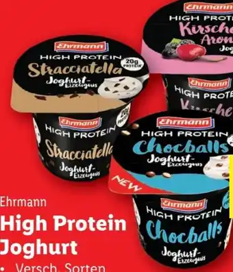 Lidl Ehrmann High Protein Joghurt Angebot