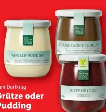 Lidl Zum Dorfkrug Schokoladen-Pudding Angebot