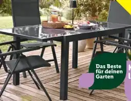 Lidl Livarno Home Alu-Gartentisch Angebot