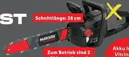 Lidl Parkside Performance Akku-Kettensäge Angebot
