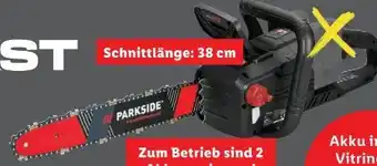 Lidl Parkside Performance Akku-Kettensäge Angebot