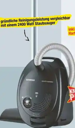 Maximarkt Siemens Staubsauger Synchropower VS06V212 Angebot