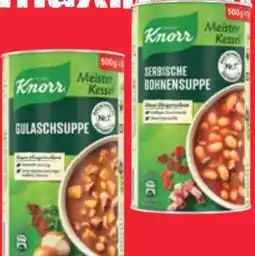 Maximarkt Knorr Meister Kessel Suppe Angebot