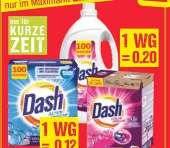 Maximarkt Dash Vollwaschmittel Angebot