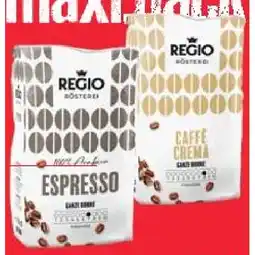 Maximarkt Espresso oder Caffe Crema Maximarkt Angebot