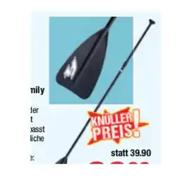 Maximarkt Paddel Family für SUP 3-teilig Maximarkt Angebot