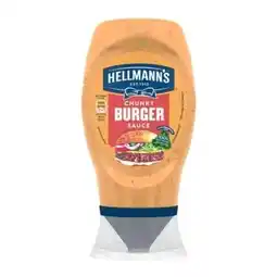 Billa Hellmann's Chunky Burger Sauce Angebot