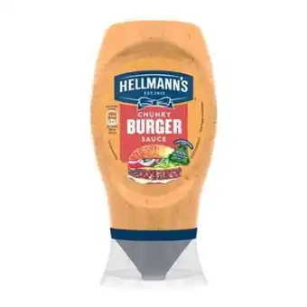 Billa Hellmann's Chunky Burger Sauce Angebot