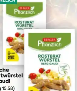Billa Berger Pfanzliche Rostbratwürstel Angebot