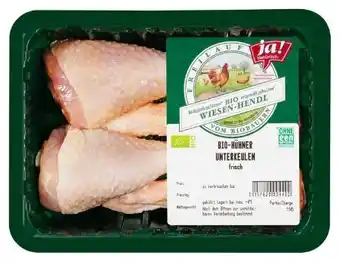 Billa ja!natürlich Bio-Hendlunterkeulen Angebot