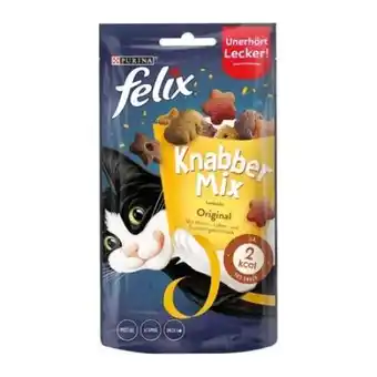 Billa Purina Felix Knabber Mix Original Angebot
