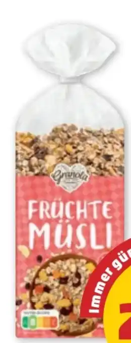 PENNY Granola Früchtemüsli Angebot
