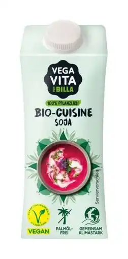 Billa Vega Vita Bio-Cuisine Soja Angebot