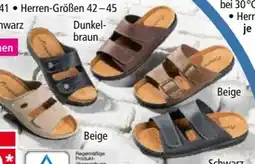 Norma Camprella Herren Komfort Pantoletten Angebot