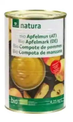 Transgourmet Natura Bio Apfelmus Angebot