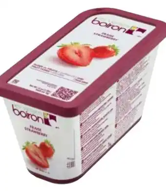 Transgourmet Les vergers Boiron Fruchtpüree Erdbeer Angebot