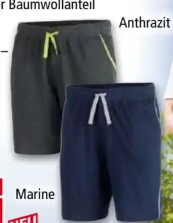 Norma J-Line Herren Sweat-Bermuda Angebot
