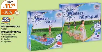 Müller Wasserrutsche oder wasserhüpfspiel Angebot