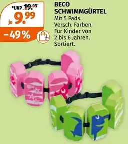 Müller Beco schwimmgürtel Angebot