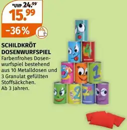 Müller Schildkröt dosenwurfspiel Angebot