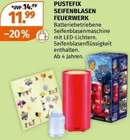 Müller Pustefix seifenblasen feuerwerk Angebot