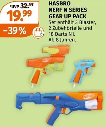 Müller Hasbro nerf n series gear up pack Angebot