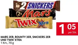 Transgourmet Mars, bounty, snickers und twix'xtra Angebot
