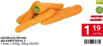 Transgourmet Bio karotten Angebot