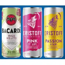 Lidl Bacardi Mischgetränk versch. Sorten Lidl APP Preis Angebot
