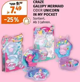 Müller Craze galupy mermaid oder unicorn in my pocket Angebot