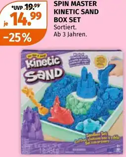 Müller Spin master kinetic sand box set Angebot