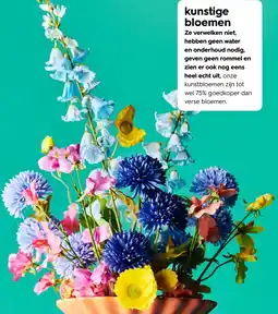 HEMA Kunstbloem lathyrus, dahlia, papaver Angebot