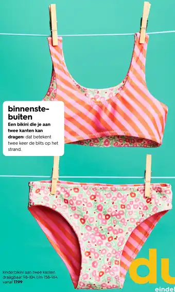 HEMA Kinderbikini aan twee kanten draagbaar Angebot