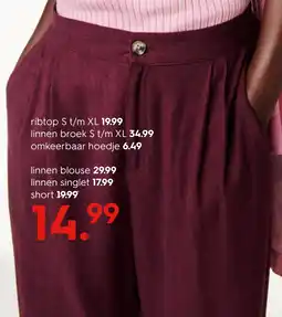HEMA Linnen broek Angebot