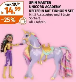 Müller Spin master unicorn academy reiterin mit einhorn set Angebot