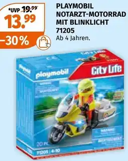 Müller Notarzt-motorrad mit blinklicht Angebot
