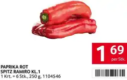 Transgourmet Paprika rot spitz ramiro Angebot