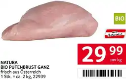 Transgourmet Bio putenbrust ganz Angebot