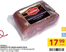 Transgourmet Prosciutto crudo marco polo Angebot