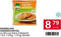 Transgourmet Gemüseschnitzel Angebot