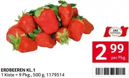 Transgourmet Erdbeeren Angebot
